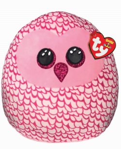 TY SQUISH-A-BOO 10″ – PINKY OWL
