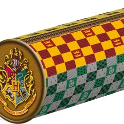 BARREL PENCIL CASE – HARRY POTTER CRESTS