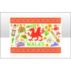 Wonderful Wales 3D Resin Printed Magnet