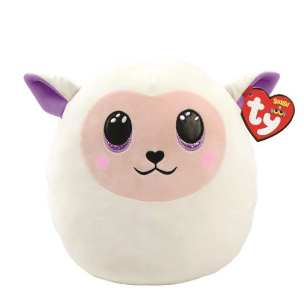 TY SQUISH-A-BOO 10" - FLUFFY LAMB