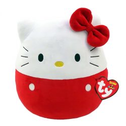 TY SQUISH-A-BOO – 10″ HELLO KITTY RED