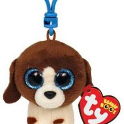 TY BOO KEY CLIP – MUDDLES DOG