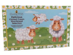 Spring Sheep & Lamb Clotted Cream Box 12 x 150g