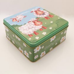 Embossed Spring Sheep & Lamb Tins 6 x 160g