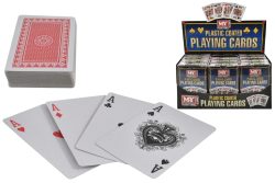 M.Y PREMIUM PLASTIC COATED PLAYING CARDS IN D/BOX 12