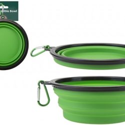 CRUFTS COLLAPSIBLE 1L PET BOWL W/HOOK W/HANGING CARD