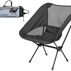 Summit Ultralight Pack Away Chair – Slate Grey
