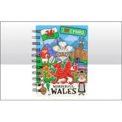 Wonderful Wales Wooden Layered Notepad