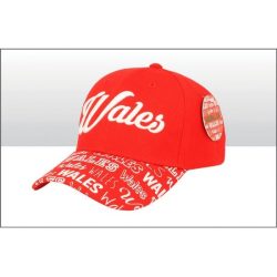 Wales Printed Peak Baseball Cap