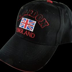 BASEBALL CAP – LONDON BLACK