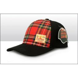 Scotland Rampant Lion/Tartan Baseball Caps