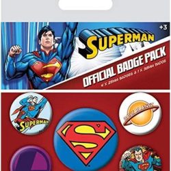 SUPERMAN OFFICIAL BADGE PACK