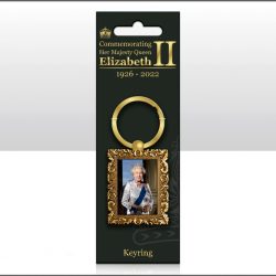 JS QUEEN ELIZABETH II COMM KEYRING