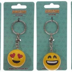 EMOTI NOVELTY KEYRING