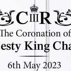 KING CHARLES III CORONATION FOIL MAGNET