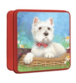 Embossed Scottie Dog with Bow Tie 100g