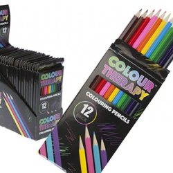 SHARPENED COLOUR PENCILS 12 PER PACK