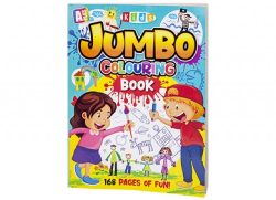 JUMBO COLOURING BOOK 168 PAGES
