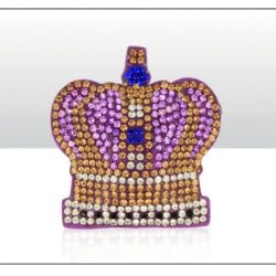 Crown Cushioned Diamante Magnet