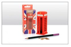 TELEPHONE BOX PENCIL SHARPENER