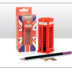 TELEPHONE BOX PENCIL SHARPENER