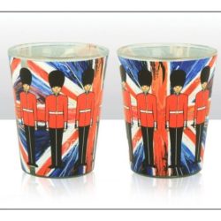 Multiple Guard with Spin Union Jack Shot Glass