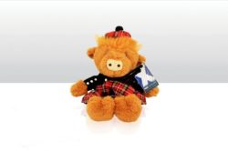 Soft Toy Highland Cow 15cm