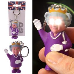 QUEEN LIGHT UP & SOUND KEYRING