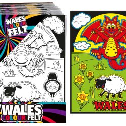 WALES FELT ART 8″X10″