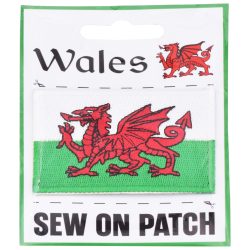 WALES SEW ON PATCH