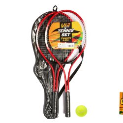 V12 METAL TENNIS SET – 2 RACKETS