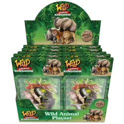 WILD ANIMALS  3 ASSORTED ON BLISTER CARD