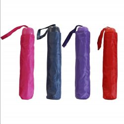 Clip Stip Bright Colours Basic Compact Umbrella