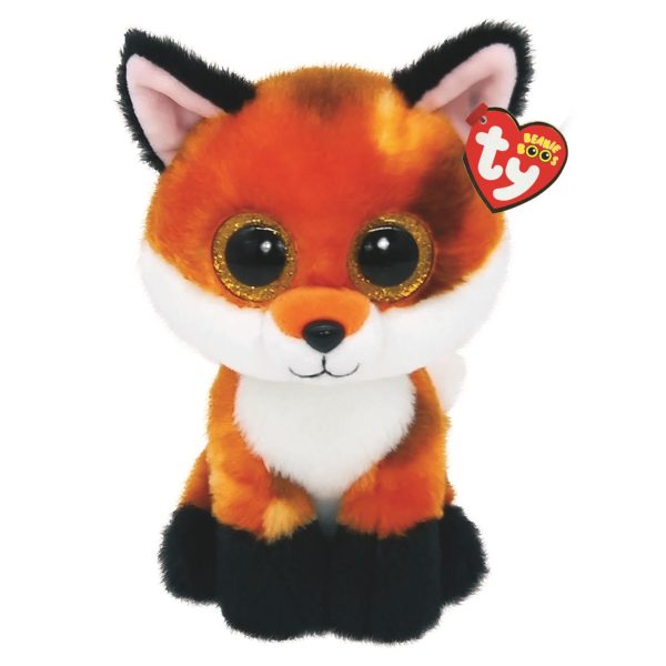 TY BEANIE BOO - MED - MEADOW FOX