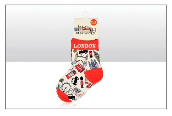Lovable London Baby Socks 0-12 months