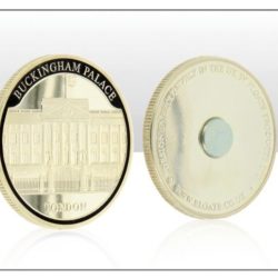 Buckingham Palace Silver Coin Magnet