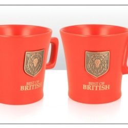 British Lion Metal Shield Mug