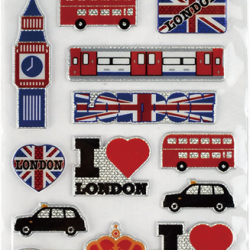 LONDON STICKER SET