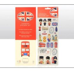 London Glitter Sticker Set