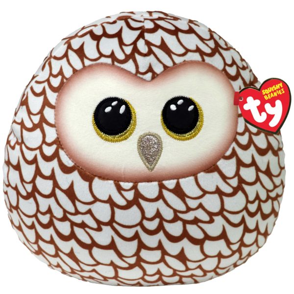 TY SQUISH 10" MED - WHOOLIE OWL