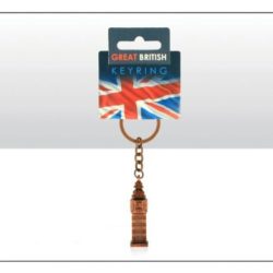 Big Ben Bronze Metal Keyring