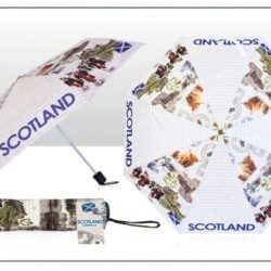 Scotland Collage Umbrella