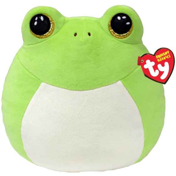 TY SQUISH 10" MED - SNAPPER FROG