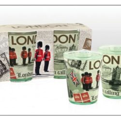 London Collage Shot Glass Set