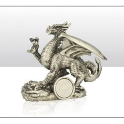 Wales Dragon Pewter Figure