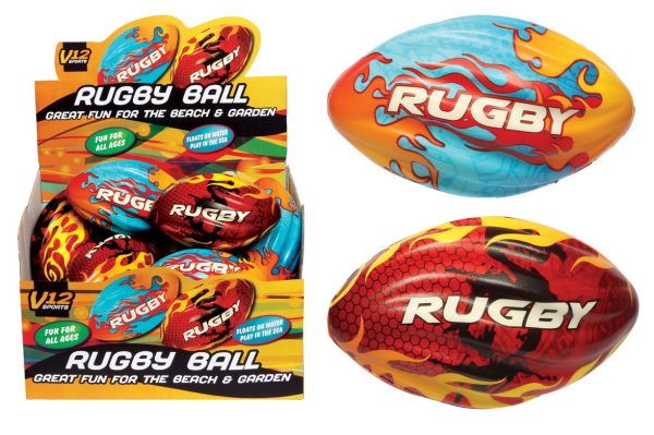 V12 Soft Foam Rugby Ball