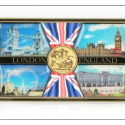 LONDON PHOTOGRAPHIC WOODEN MAGNET