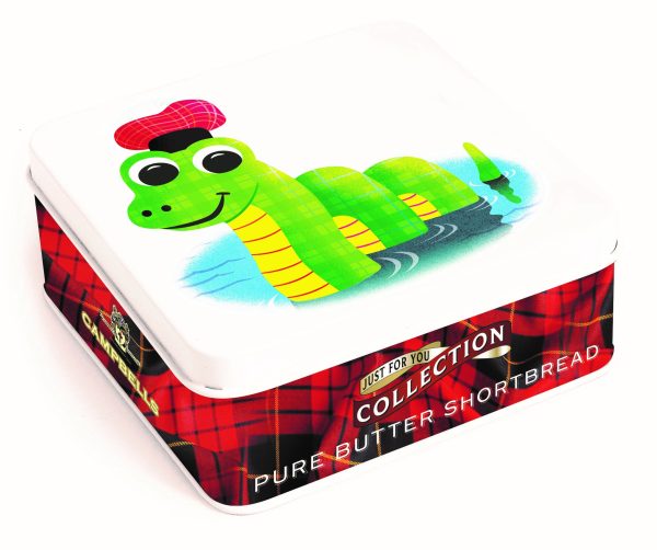 Colourful Nessie Shortbread Tin