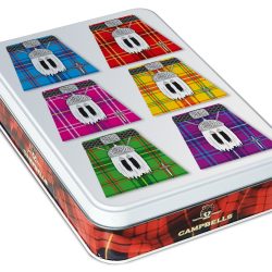 Colourful Kilts Shortbread Tin