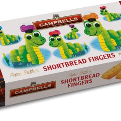 Colourful Nessie Shortbread Gift Carton